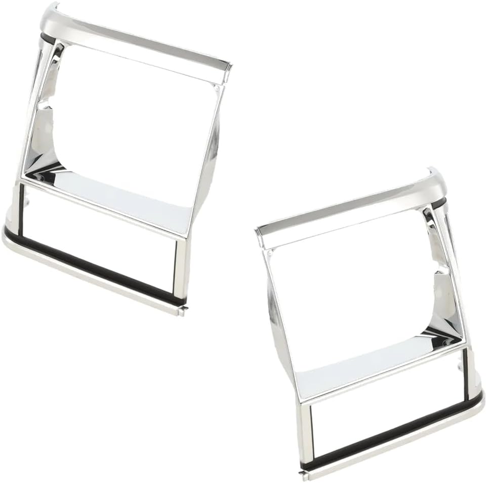 Rareelectrical New Pair Of Headlight Door Compatible With Jeep Comanche Base 6 Cyl 4.0L Cherokee Limited 6 Cyl 4.0L 1991-1996 By Ch2512123 Ch2513123 55034079 55034078