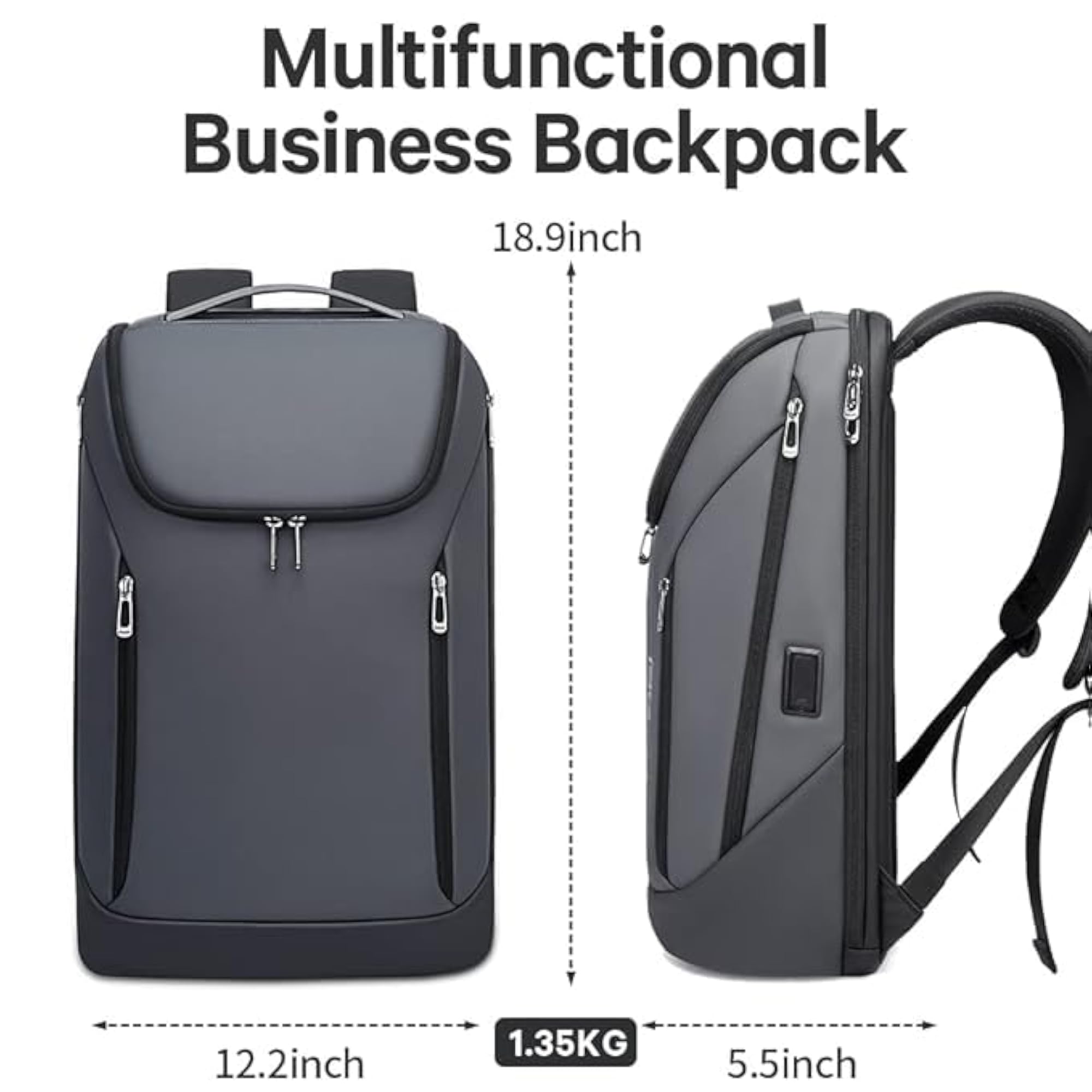 Men's Anti-Theft Sling Bag with Lock