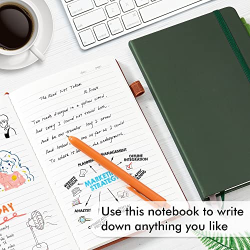 Cuadernos con rayas clásicas A5 y portalápices para organizar tus tareas 4