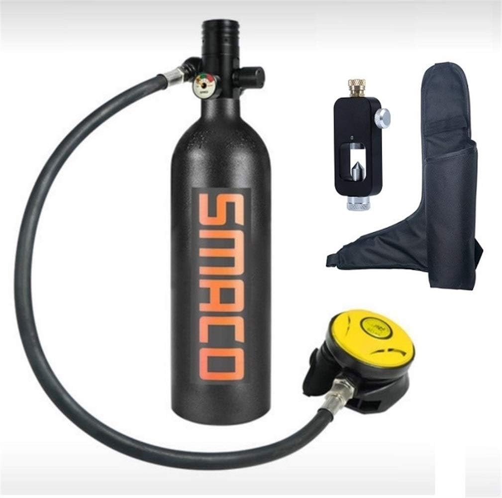 bombola di ossigeno per il nuoto