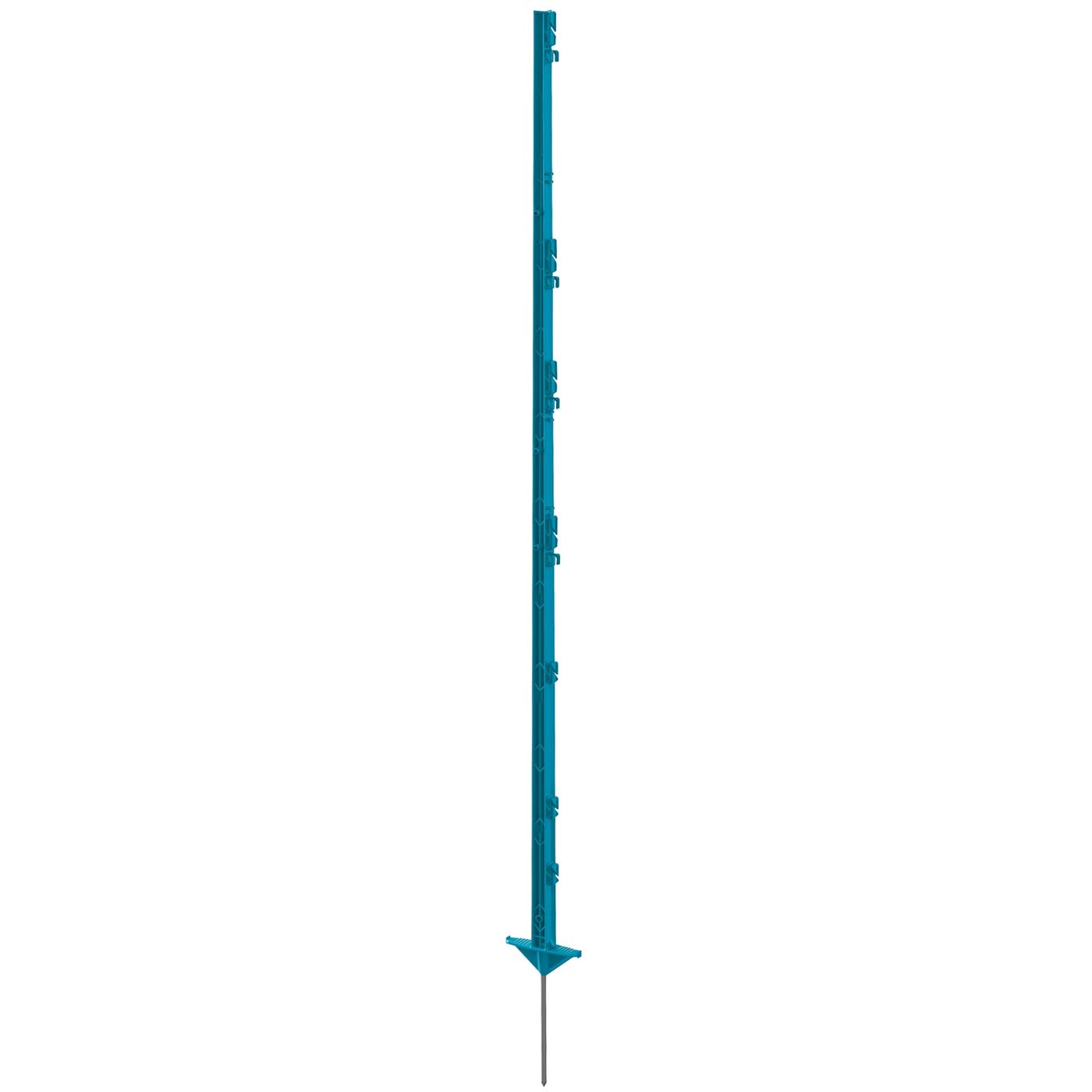 VOSS.farming 20 pz. Pali Style, per recinzioni elettriche, con 11 Occhielli, Lunghezza 156 cm, Colore Petrolio
