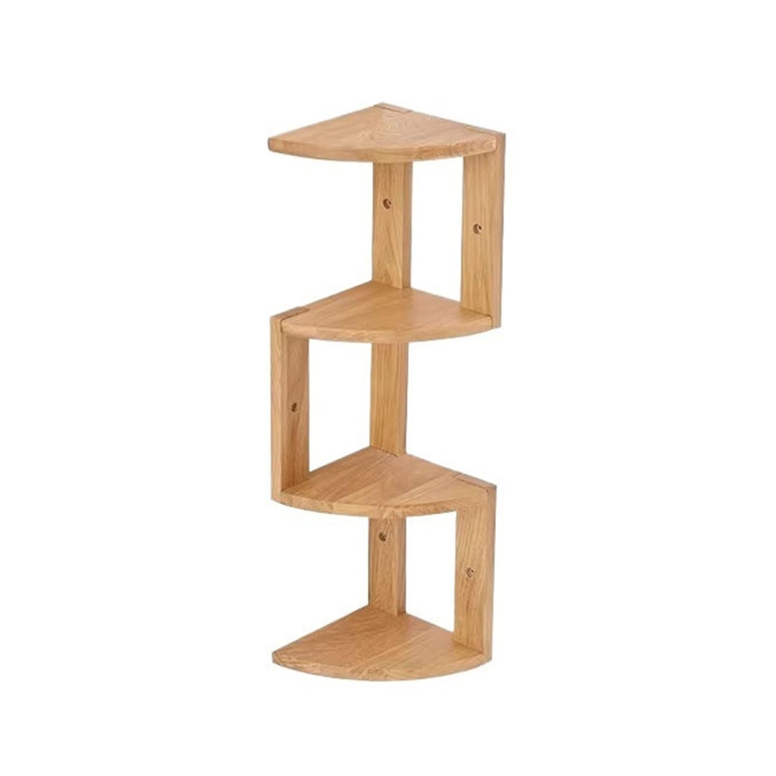 Zhaoj24-05 Bookcase Corner Wooden Bookshelf Multi Story Wall-mounted Home Storage Rack