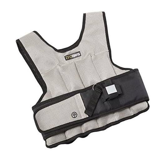 ZFOsports® - 20LBS -UNISEX- Comfortable Exercise Adjustable Weighted Vest