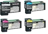 Lexmark C540H1KG C540H1CG C540H1MG C540H1YG C540 C543 C544 C546 X543 X544 X546 X548 Toner Cartridge...