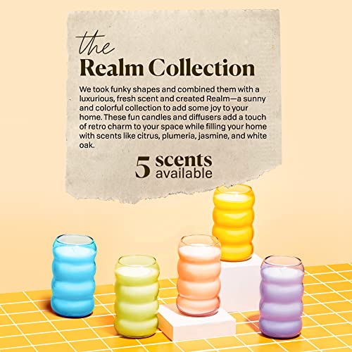 Paddywax Candles Realm Candle, 12 Ounces, Pink, Dusk #TOP3