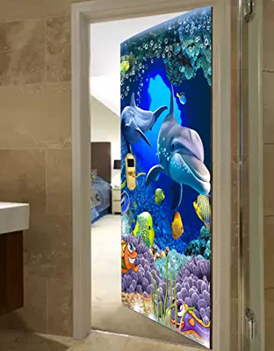 Image of Decorative Door Wallpaper Wall Poster for Home, Office, Kitchen, Living Room, Bedroom Doors etc(Size-30x78 inch) 10 (Design 03)