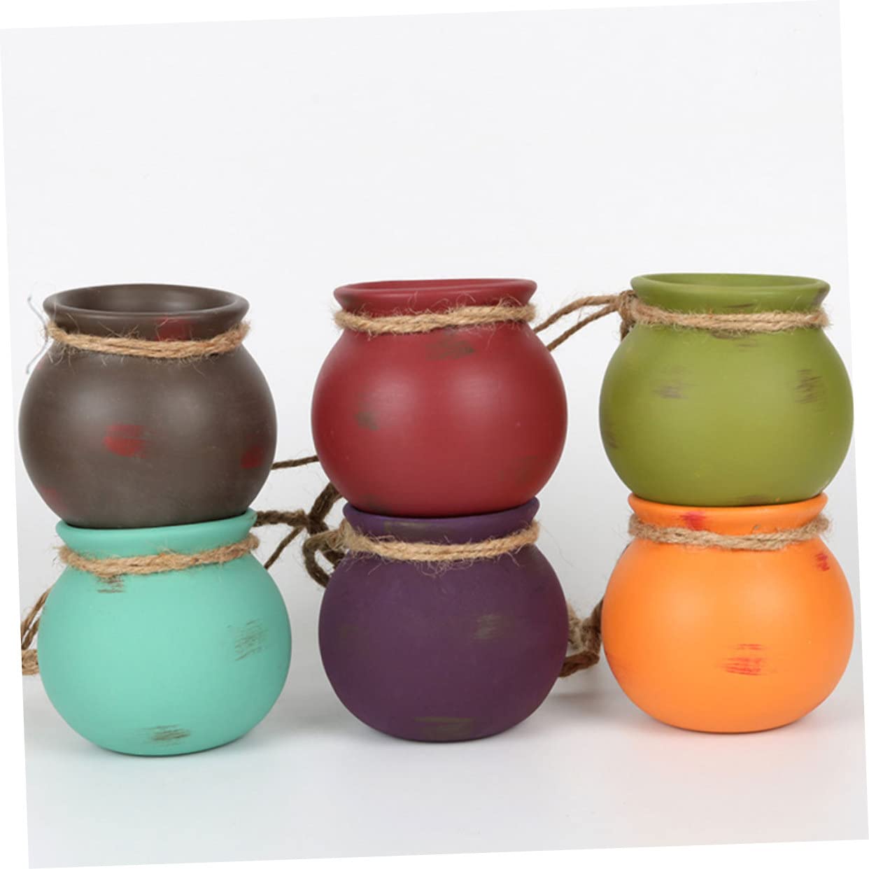 Toddmomy Ozdobny Kwiatowy Doniczka Domowa Ceramiczna Doniczka Wisząca Doniczka Roślina Doniczkowa