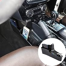 HAPPYHORSE Fit for Mercedes-Benz G-Class W463 G350 G400 G500 G55 G63 G65 2004-2022 Car Co-Pilot Dashboard Handle/Handbrake Handle Storage Box Tray for G-Class 2013-2018 Handbrake Storage Box