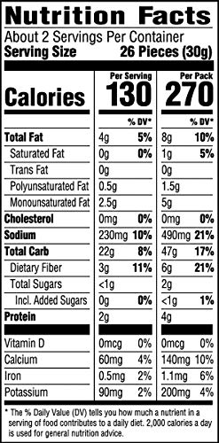 Image of Pepperidge Farm Goldfish Epic Crunch Nacho Crackers, 2.25 Ounce Snack Bag, 30 Count