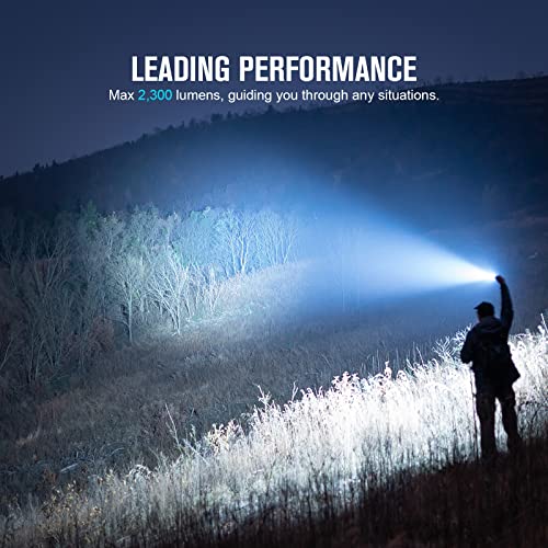 Torcia OLIGHT Warrior 3S 2300 Lumen - 300m Portata, 6 Modalità, Ricaricabile, Verde - Foto 2