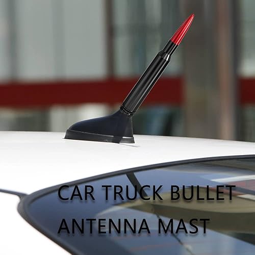 Miniatura 4 de Mástil de antena de bala para automóvil mástil de antena de bala para vehículos accesorios de camionetas resistentes repuesto de antena de vehículo