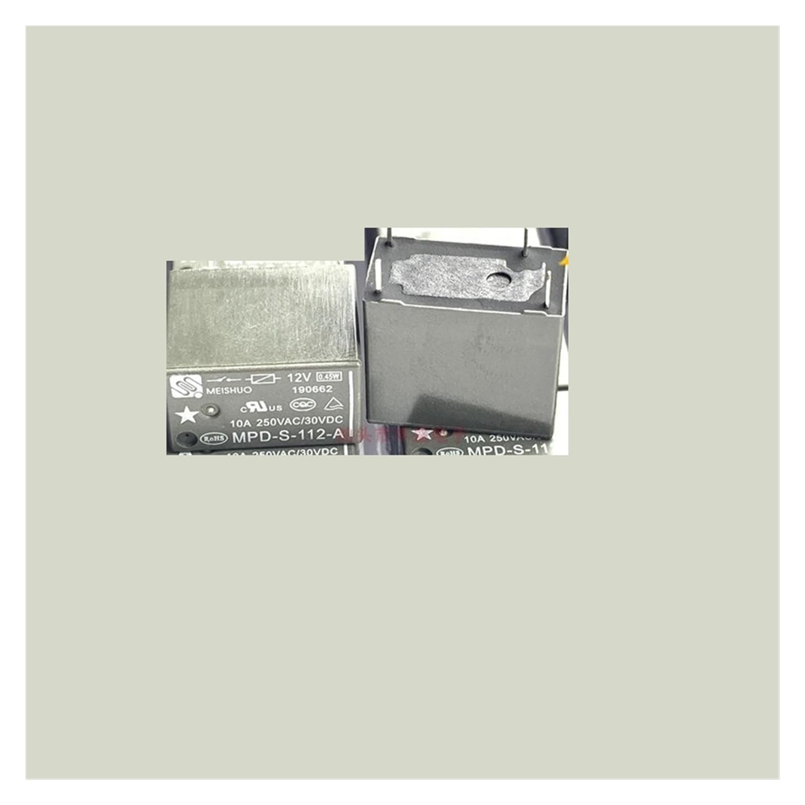 Relais MPD-S-112-A 12VDC 10A remplacer composant défectueux sur PCB