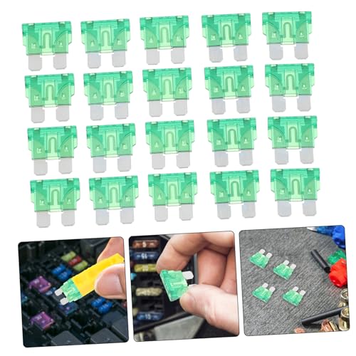 Kit de reemplazo de fusibles automotrices balacoo, 60 piezas, para RV, automóvil y camión, recubiertos con zinc para protección contra cortocircuitos miniatura 7