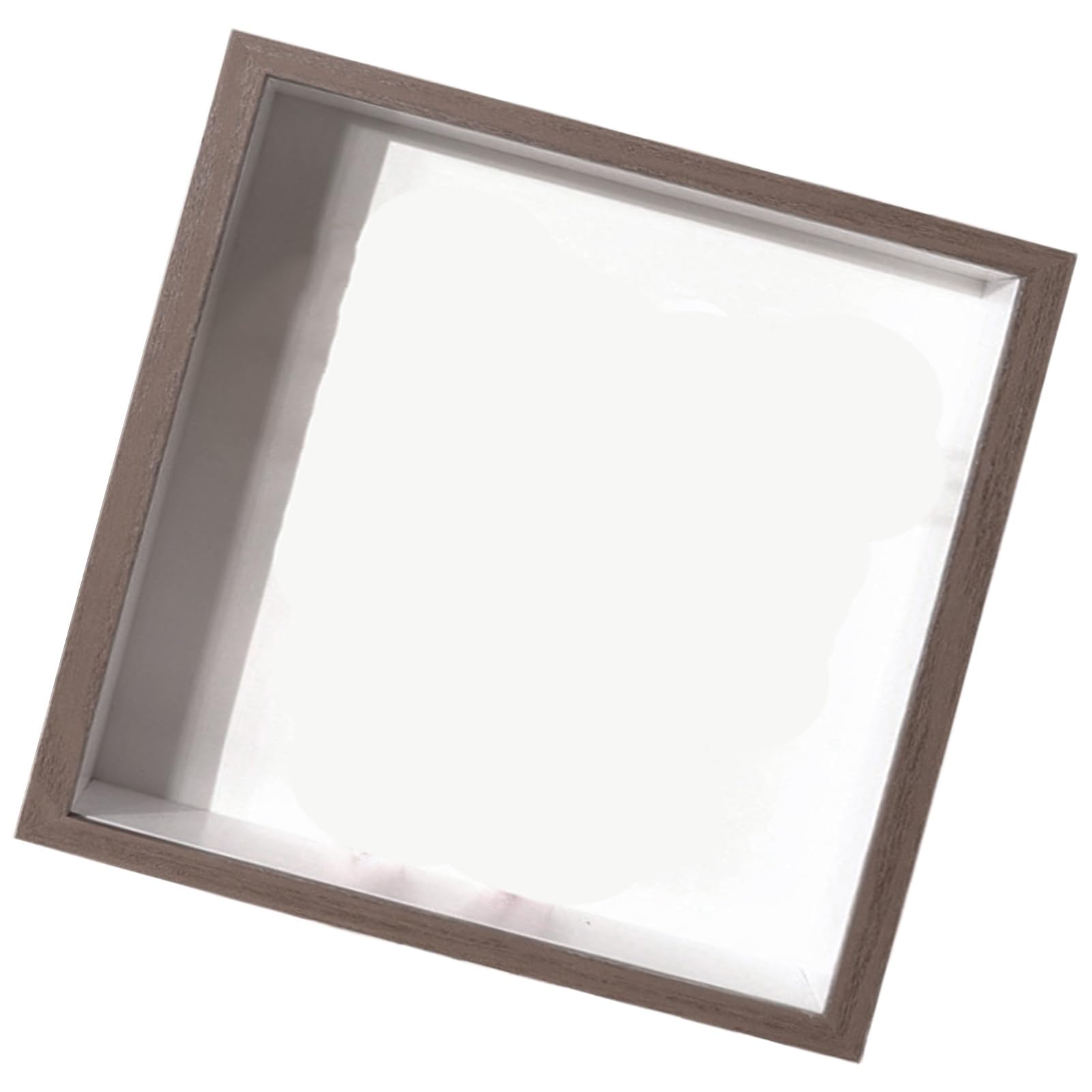 Wood Picture Frame 8/9 / 10inch with Glass Panel for Dried Flower Display Photo Holder Glass Panel