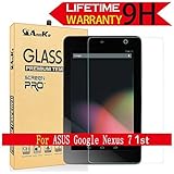 Nexus 7 1nd Glass Screen Protector,(ASUS 2012 Model) AnoKe [Lifetime Warranty](0.3mm 9H) Tempered Film Shield For ASUS Google Nexus 7 1nd Glass