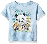 The Mountain Zoo Selfie Child T-Shirt, Blue, XL