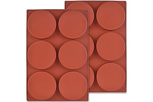 Newk Silicone 4 Inch Round Molds