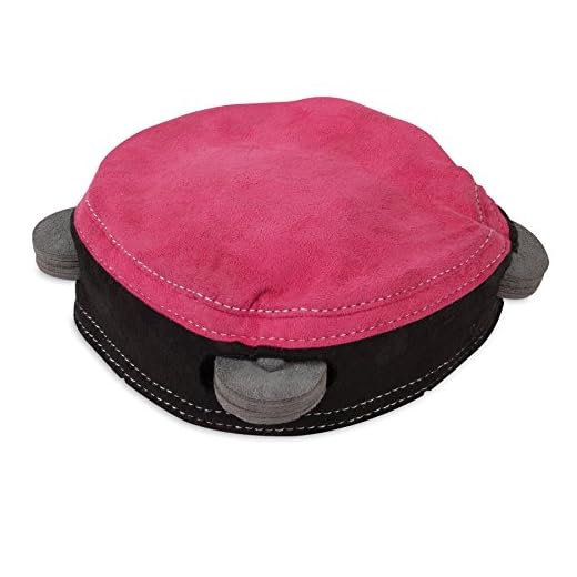 MuttNation Fueled by Miranda Lambert Tambourine Plush Dog Toy