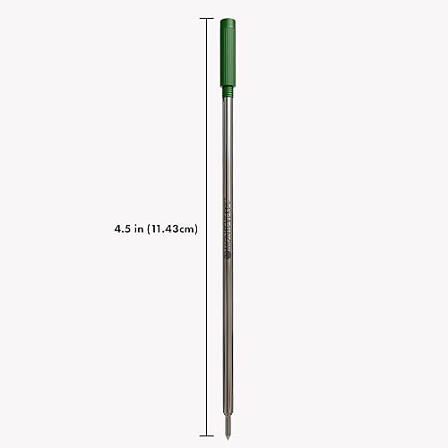 Vista 61 de Monteverde Recambio de bolígrafo para adaptarse a bolígrafos cruzados, punta media, rollo suave, rojo, 2 por paquete (C132RD) Rojo