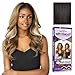 Sensationnel What Lace 13X6 Wigs - Zelena Lacefrontal Hand Tied Glueless Synthetic With Natural Density Preplucked Hairline (1B OFFBLACK)