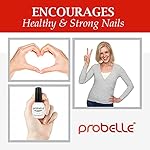 Probelle Nail Hardener Formula 1 - Repair Damaged Nails, Extra Strong Nail Growth Base Coat For Brittle Nails, Grows and Strengthens Soft, Weak Nails, Aids Splitting, Breaking, Peeling Nails - Image 5