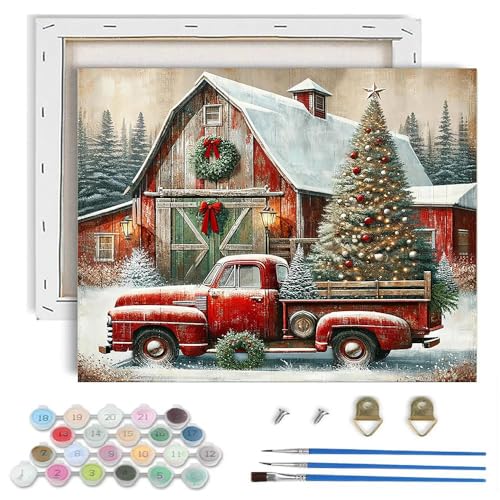 VIGEGU Christmas Paint by Numbers Kit for Adults...
