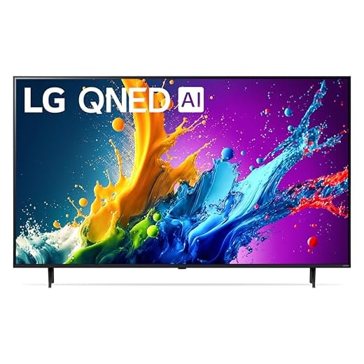 LG 65-Inch Class QNED80T Series LED Smart TV 4K Processor Flat Screen with Magic Remote AI-Powered with Alexa Built-in (65QNED80TUC, 2024)