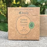 Olively Golden Dreams 3 Pack - Soap bar with Turmeric, Honey, Goatmilk and Olive Oil - All Natural Soap Bar - Handmade Soap Bar - Soaps with 100% natural ingredients - Body Bath Soaps -  Olively LLC