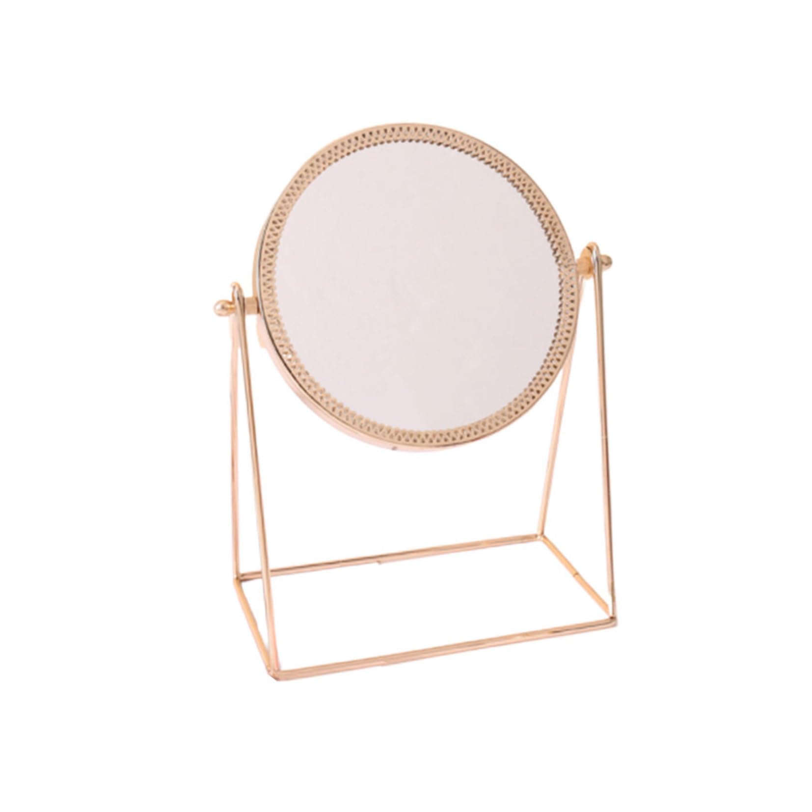 Miroir maquillage stable en métal - Fini les miroirs de table instables