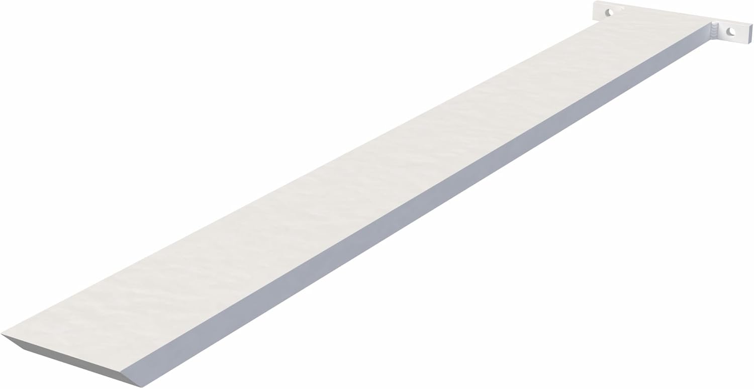 The Original Hidden Island Support Bracket 40 Inches – Heavy Duty A36 Cold Roll Steel, Hidden Floating Countertop & Bar Support, Straight Design (1 Count)