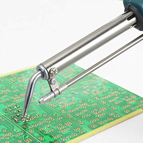 Image of DIY Crafts 220V 60W Automatic Send Tin Electric Soldering Iron Wedling Gun Rework Station Complete Kit Extra Pcs As Choice. (Design No # 1, Pack of 1 Set)