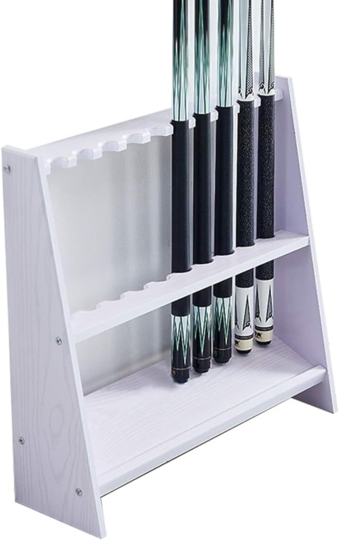 Floor Stand Billiards Cue Rack Pool Accessories Billiards Stick Holder,Pool Stick Holder Cue Rack Corner Holder Free Standing Billiard Stick Stand 10 Cues Holds Pool Cue Stick Holder Pool Cu
