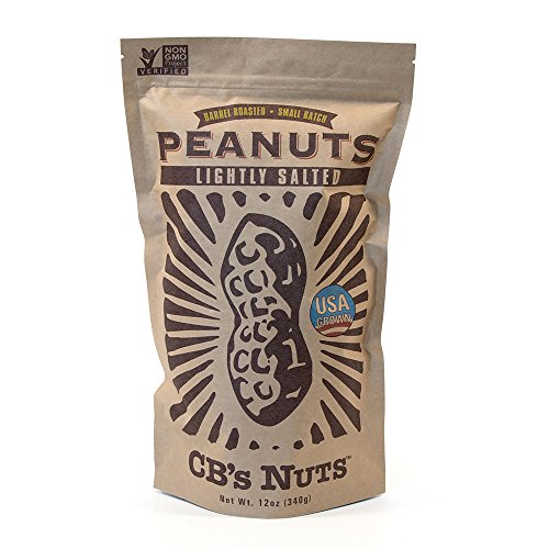 CB's Nuts USA Grown Non-GMO Lightly Salted Peanuts, 12oz