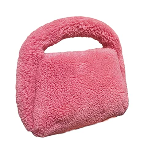 XPONNI Fuzzy Dumpling Bag, Cute Fluffy Bags Y2k, Cute Mini