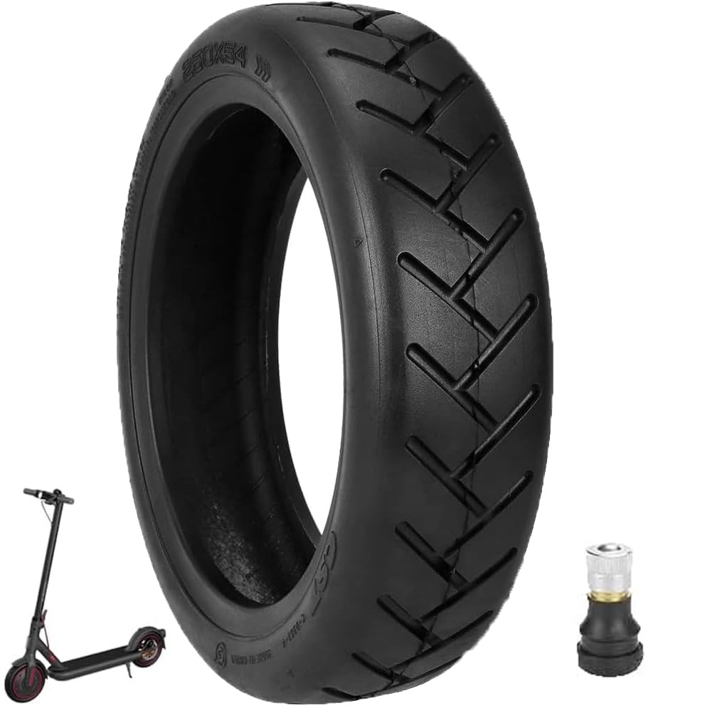 Rueda Cubierta 250x54 Compatible con Patinete Xiaomi 4, Neumatico Xiaomi 10 Pulgadas (250x54) Cubierta Patinete Eléctrico, Repuesto Rueda para Patinete Electrico (1PC Tubeless)