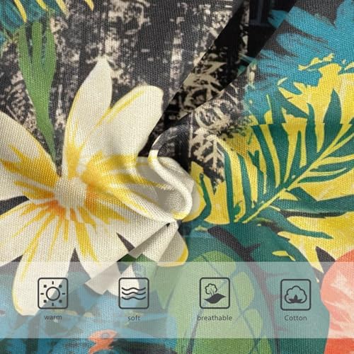 Toddler Panties, Traditional Hawaiian Style Floral Girls' Cotton Brief Underwear, 2T–8 Years3