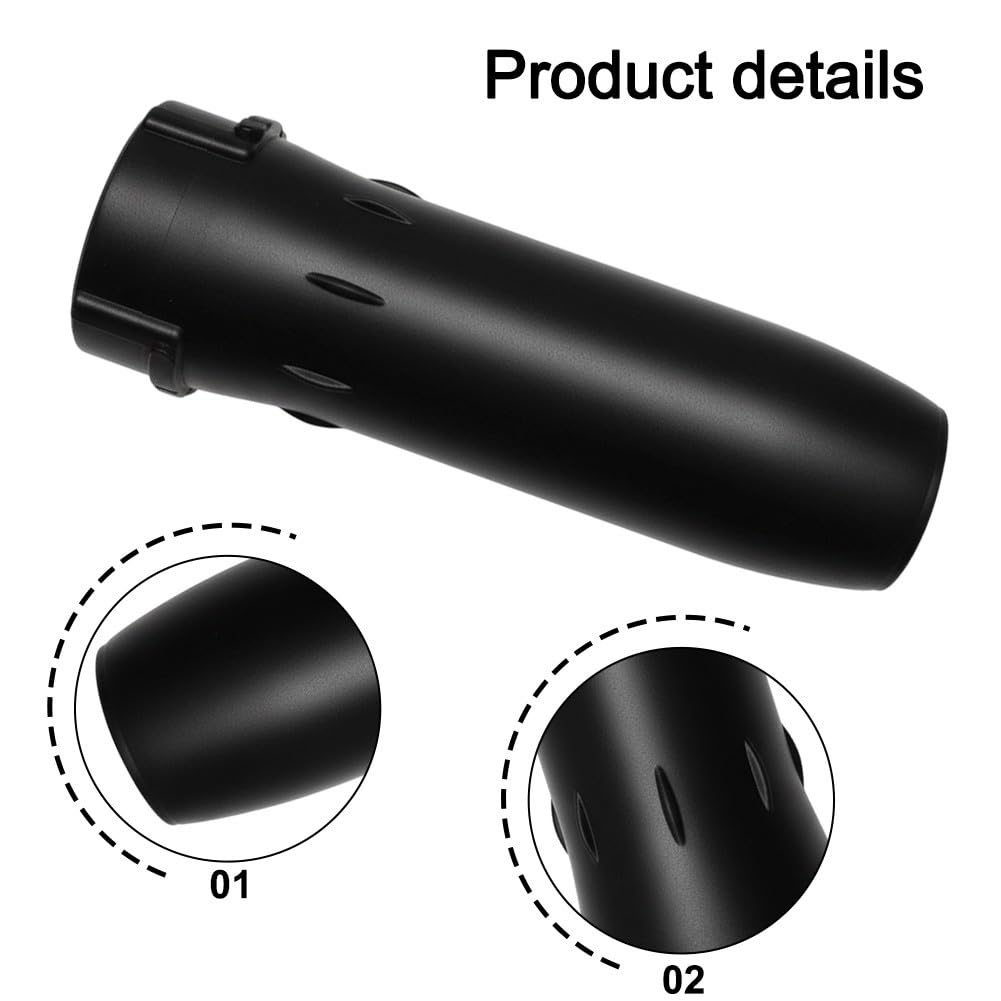 Tubo soplador de repuesto para sopladores de hojas EBZ8550 EBZ8550RH, compatible con la pieza 593854101, boquilla de conducto de aire de plástico para uso residencial y comercial