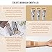 O’CHEAL Waterproof Leg Makeup Cream, No Transfer Tattoo Cover Up&Scar Concealer, Long Lasting Body Foundation for Flawless Skin, Leg Varicose Vein Cover Up, Suitable All Skin Tones (Light Brown)