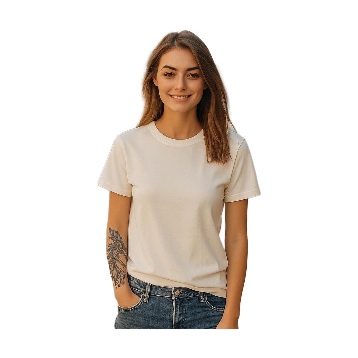 Camiseta Básica Feminina Lisa 100% Algodão Premium Confort em promoção! Veja a oferta e mais achadinhos de Blusas 2 Hoje é o melhor dia para comprar Camiseta Básica Feminina Lisa 100% Algodão Premium Confort com aquele preço maroto! Promoção! Aproveite a oferta! 2