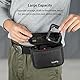 SMALLRIG Mini Camera Tasche Bag Protective Carrying Case, kleine Kamera Schutztasche, Nylon Handtaschen Storage Box mit atmungsaktivem Mesh, Doppelreißverschluss Design (16 x 12cm) - 3704
