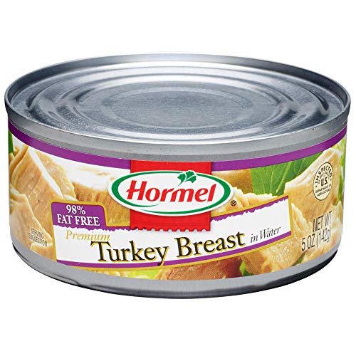 HORMEL Premium Turkey Breast in Water, 5 Ounce (Pack of 12)