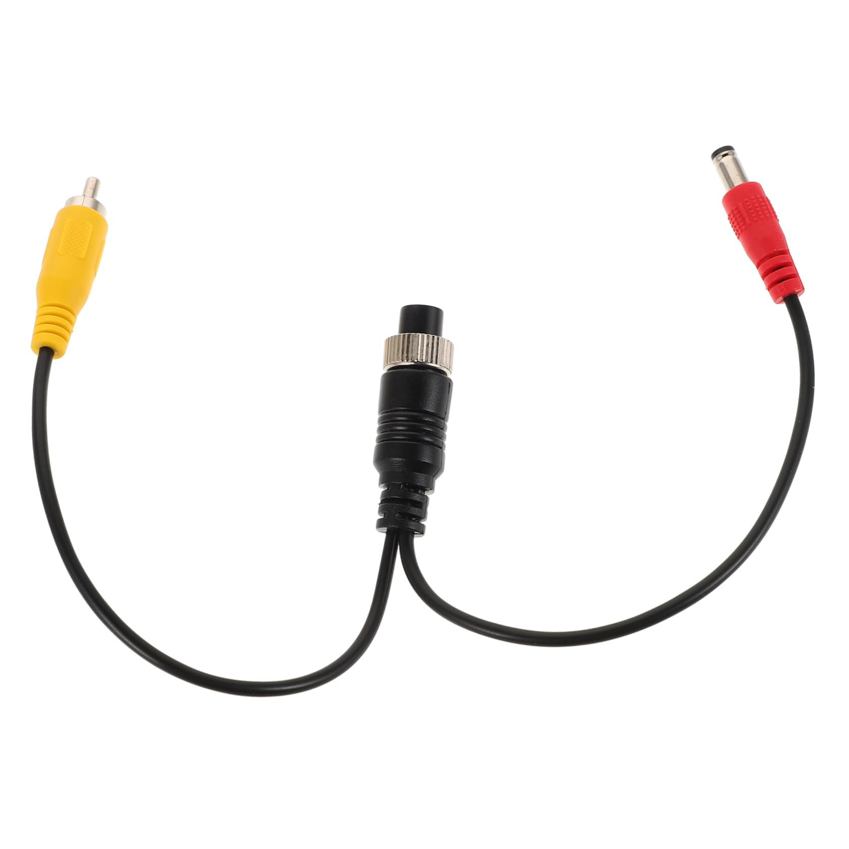 LALADEFIEE Cable Extension Rearview Camera Cable for Car Converter RCA Dc Adapter Backup Camera Extension Cable