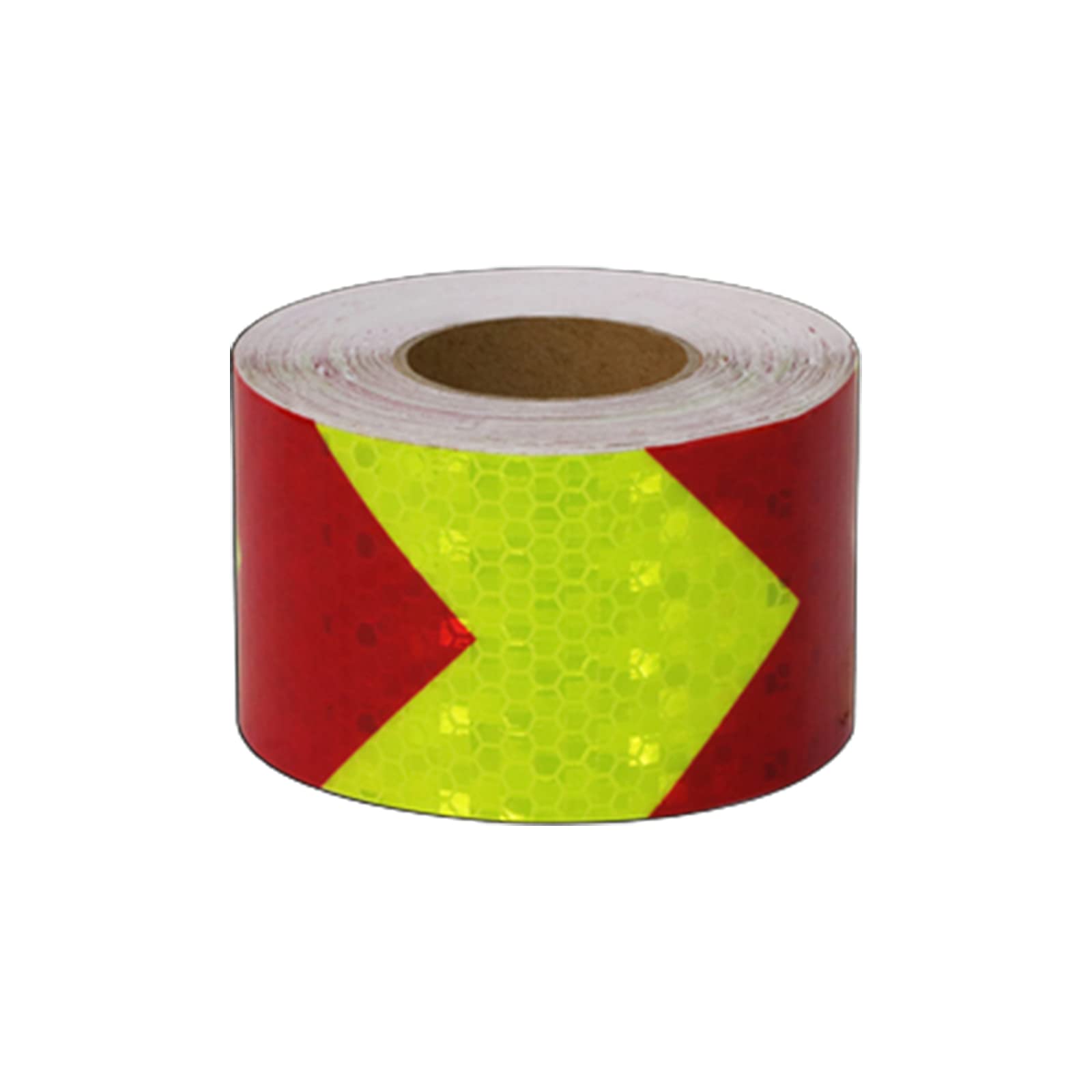 Adhesivos reflectantes, bandas de señal de segurid Cinta Reflectante Cinta de Marcado de Seguridad Cinta de Carretera, Cinta Reflectante de Advertencia de Peligro de 2"X 33 pies, Cinta de Visibilidad