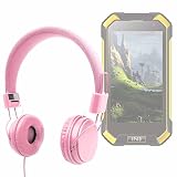 Disponibles en rosa y azul DURAGADGET Auriculares De Diadema Color Rosa para Smartphone Blackview BV6000 Combinar con Su Móvil!