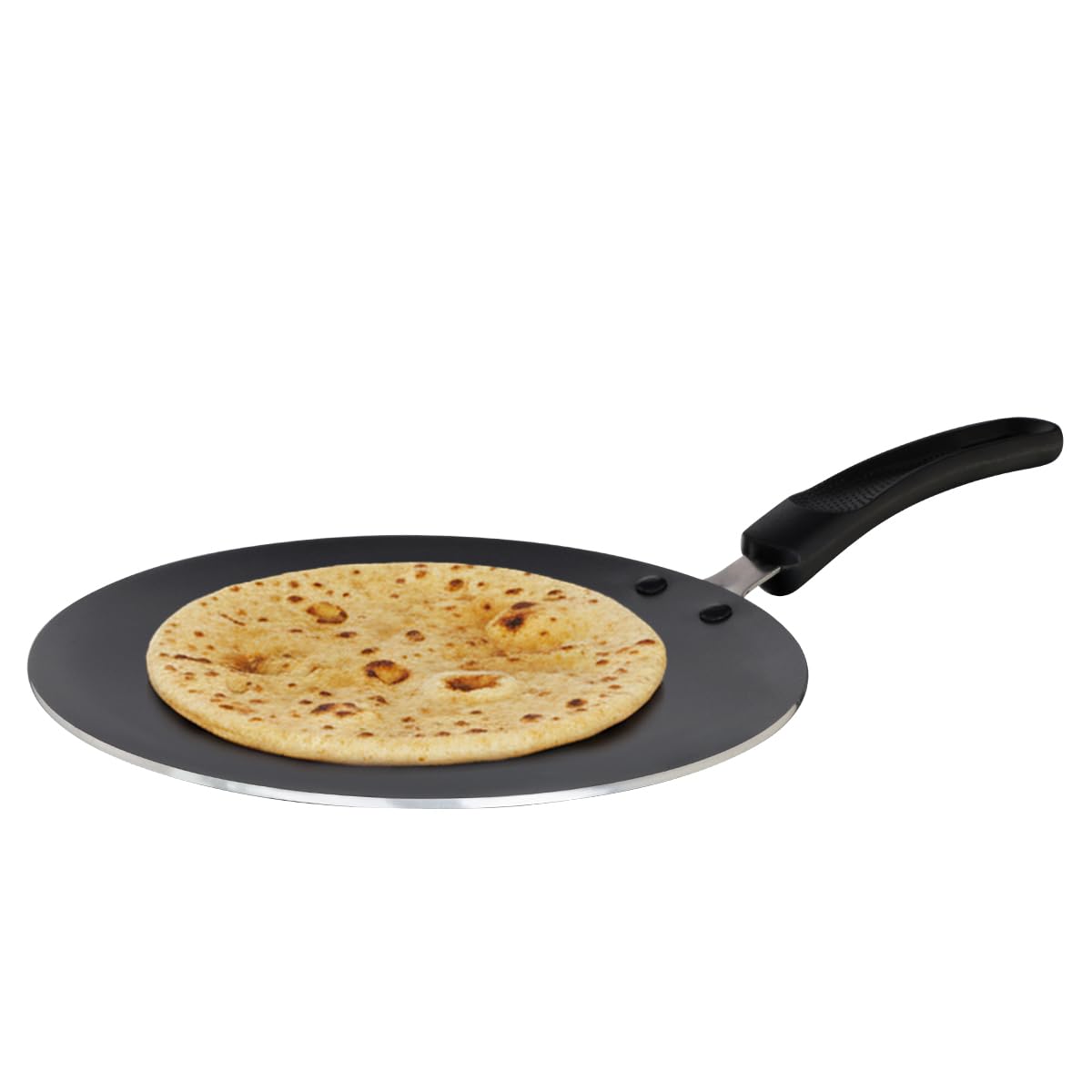 Prestige Aluminium Omega Select Plus Non-Stick Concave Tawa, 28 cm, Black-image-24
