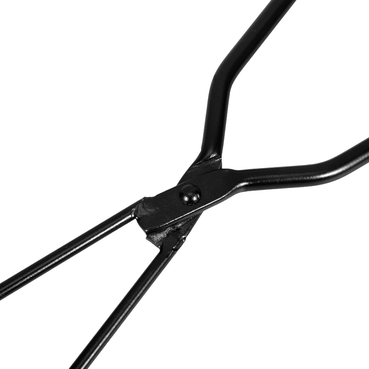 Iron Crucible Tongs for Foundry and Lab Experiments, Black