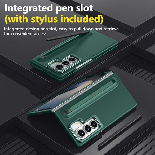 Coque Galaxy Z Fold 8 Ultra protégeant l'écran avec stylet et support - 5