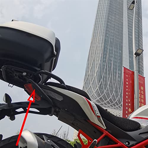 Support coffre Benelli TNT 150 étagère arrière acier renforcé - 7