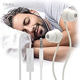 Sleep Soundproof Earbuds Headphones, Noise Isolating Soft Earbuds for Sleeping, Nighttime, Insomnia, Side Sleeper, Snoring, Travel, Meditation & Relaxation (White)