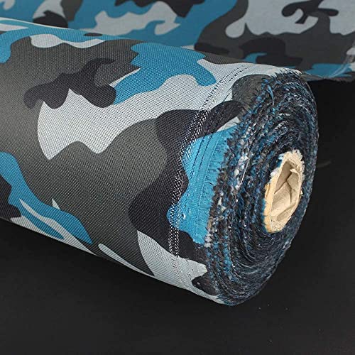 Premium 600 Denier Waterproof Camouflage Canvas Fabric - Versatile Outdoor & Indoor Material for Tents, Awnings, Cushions & More
